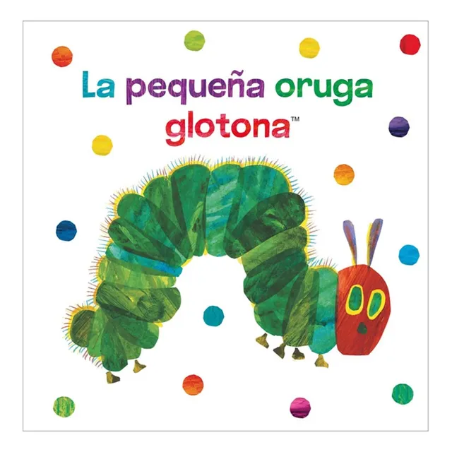La Pequeña Oruga Glotona. Libro Tela - Eric Carle