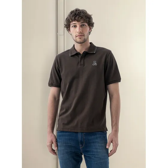 Polo Slim Fit Americanino 809f004 Cafe Arbol