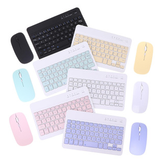 Kit Teclado Sem Fio Bluetooth Com Mouse Tablet iPad Celular Kit Teclado Sem Fio Bluetooth Com Mouse Tablet iPad Celular