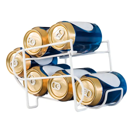 Dispensador Organizador De Latas Bebidas Cerveza Gaseosa Color Blanco