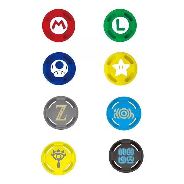 X8 Protectores Para Joycon Thumb Grips Silicon Ns Switch