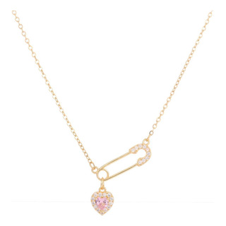 Iqic Collar Con Pasador De Seguridad Para Mujer, Collar Con Iqic Collar Con Pasador De Seguridad Para Mujer, Collar Con
