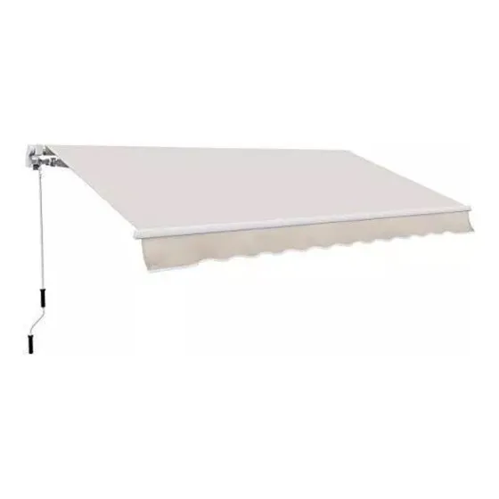 Techo Toldo Importado Rollup Jardin Retractil 2.7x2.4 Fact A