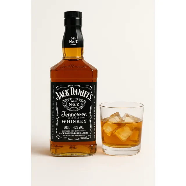2 Whisky Tennese 750ml + 2 Vasos