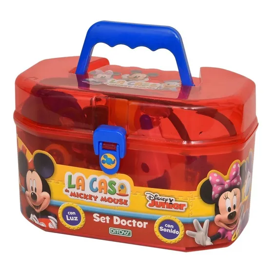 Mickey Set Doctor Valija Con Luz Y Sonido Disney 673 Ditoys