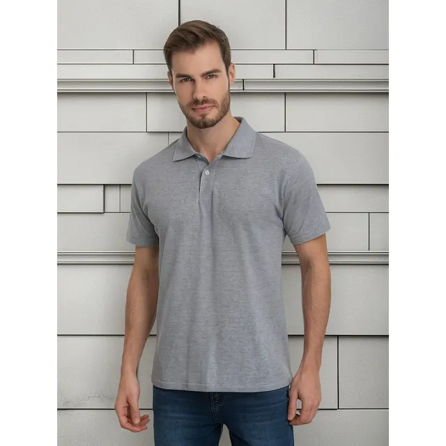 Camiseta Polo Malwee Original Masculina Em Algodão Camisa