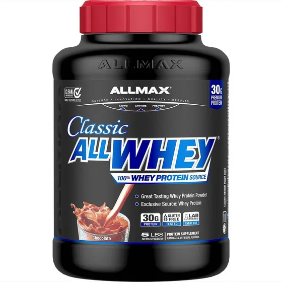 Allmax Nutrition Allwhey Classic, Chocolate, 5 Libras