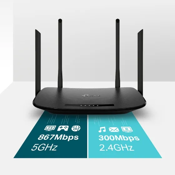 Módem Router Tplink Doble Banda Archer Vr300 Adsl2
