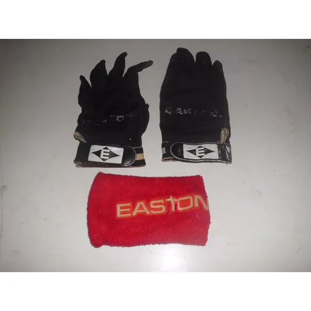 Guantines Originales Easton Usados Sin Muñequera Talla L