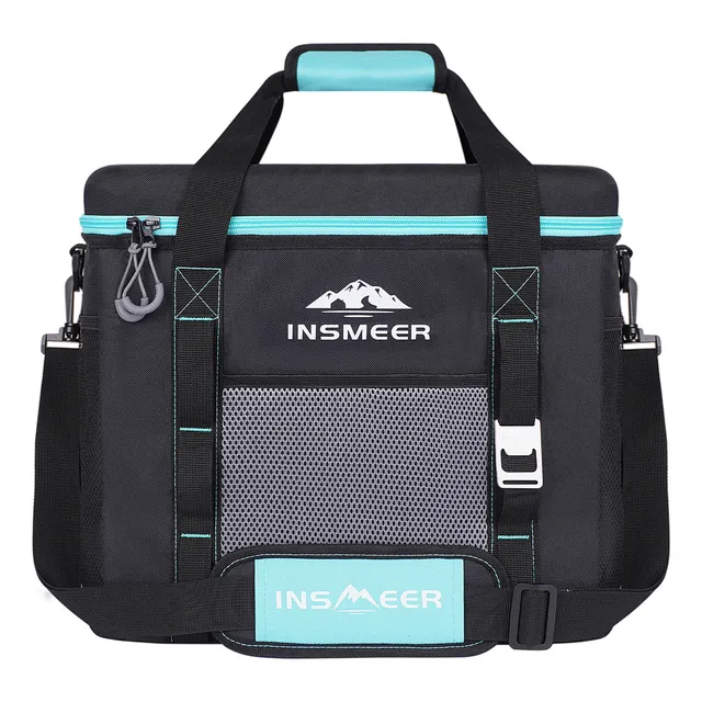 Hielera Portatil 40l Tapa Dura Bolsa Térmica Grande Plegable