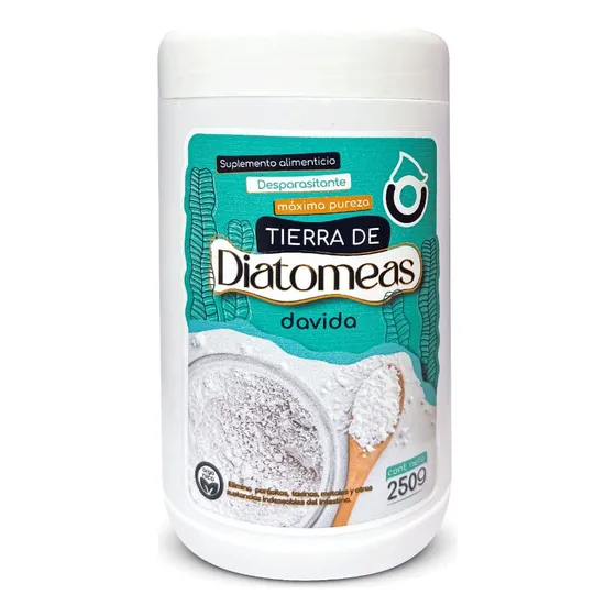 Tierra De Diatomeas Para Consumo Humano 250 G Davida