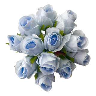 Buquê Com 12 Botões De Rosas Artificial Decoração Buquê Com 12 Botões De Rosas Artificial Decoração