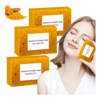 Jabón B,3 Unidades, Limóny Cúrcuma, Limpieza Pro-funda Jabón B,3 Unidades, Limóny Cúrcuma, Limpieza Pro-funda