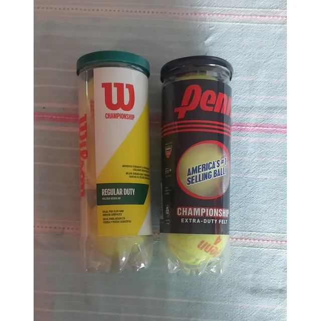 Pelotas De Tenis Usadas, Wilson Y Penn, 6 Pelotas Usadas.