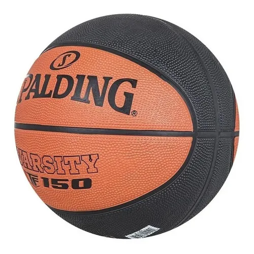 Pelota De Basquet Spalding Tf 150 N°7 Goma Outdoor Color Naranja/negro