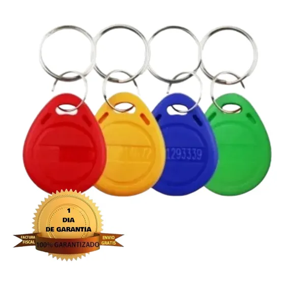 10 X Llaves Proximidad Rfid  125khz Llavero Rosslare Sovica
