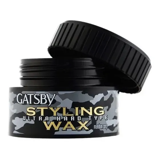 Gatsby Styling Wax Ultra Hard Type (80g) Preto