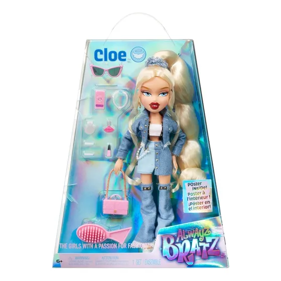 Muñeca Bratz Cloe Alwayz Con 10 Accesorios MGA Entertainment