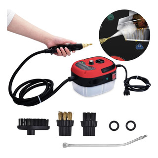 Limpiador A Vapor Genérico General 2500w Negro/rojo Limpiador A Vapor Genérico General 2500w Negro/rojo