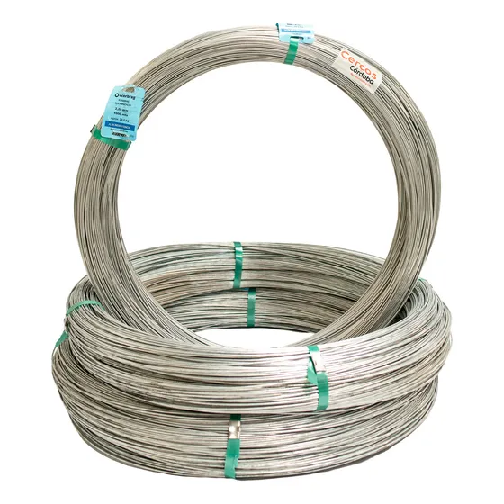 Alambre 17/15 Alta Resistencia Galvanizado X 500 Mts. Acerbrag