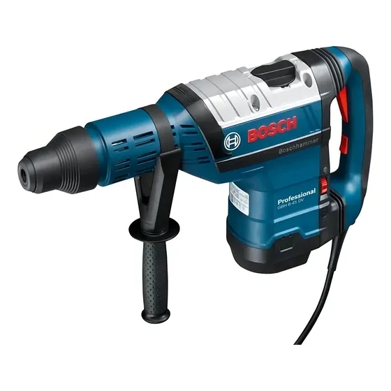 Rotomartillo electroneumático Bosch Professional GBH 8-45 DV azul con 1.5kW de potencia 220V