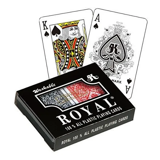 Juego De Naipes Poker Jdl Royal Bridge Size Dos Mazosnuevos!