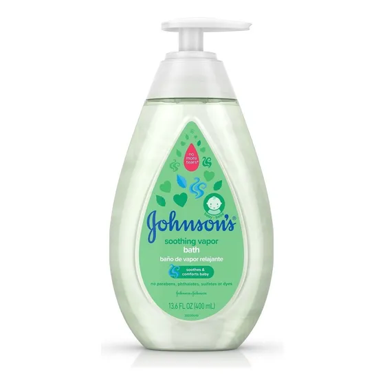 Sabonete Bath Vapor Johnson's 400ml - Alívio Para Bebês