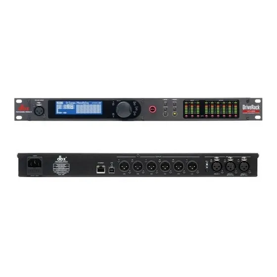 Processador Dbx Driverack 6 Vias By Harman Venu360 Venu 360 127/220v