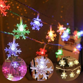 2pk Led Exterior Guirnaldas De Luces, 8 M 40 Led, 8 Modos 2pk Led Exterior Guirnaldas De Luces, 8 M 40 Led, 8 Modos