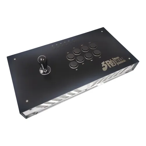 Joystick Com Fios Qanba Q7 Obsidian 2 Para A Playstation 5/4
