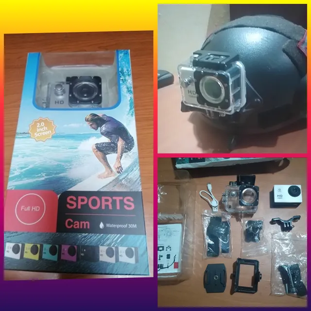 Camara Tipo Gopro Para Casco O Moto