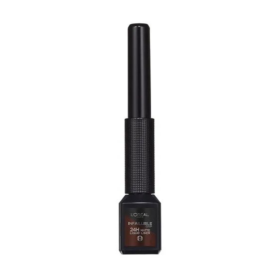 L'oréal Paris Delineador De Ojos Infaillible Liquid Matte Color 03 brown Efecto Mate