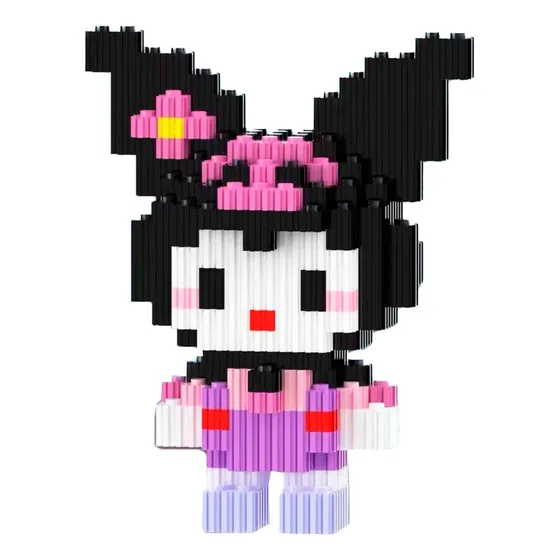 Kuromi Anime Juguete Armable Armatodo Construcción Niñas