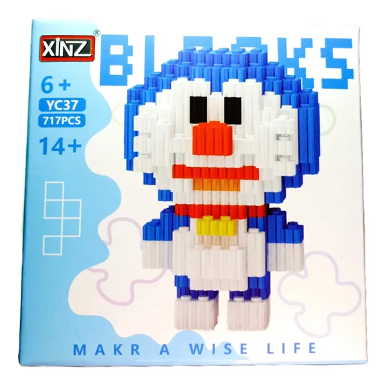 Bloques 3d Xinz Doraemon - Diversión Y Creatividad En Armas 240 Doraemon
