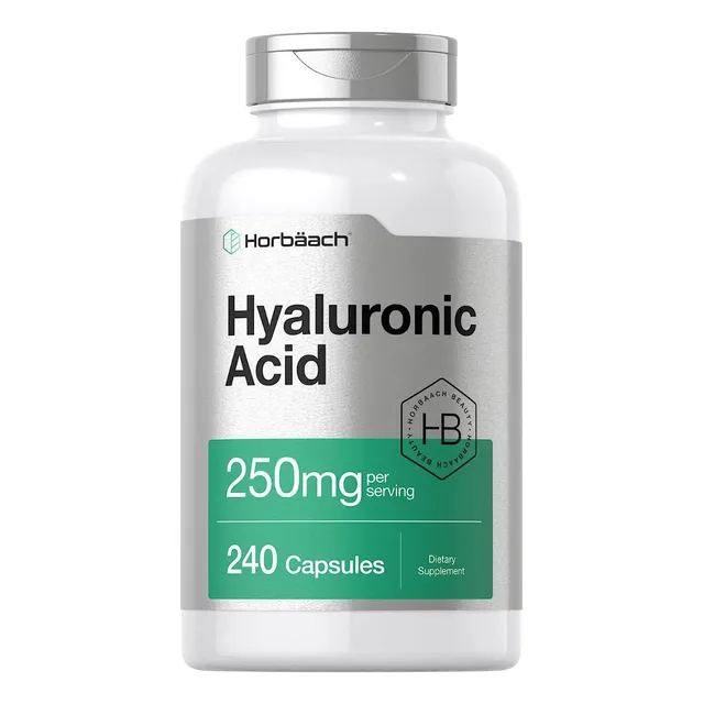 Suplemento  Ácido Hialuronico 250mg 240 Capsulas Horbaach