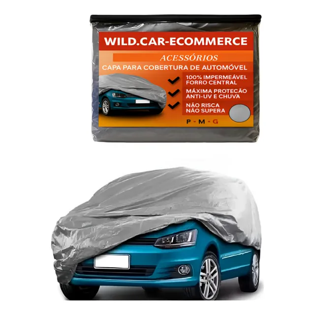 Capa Cobrir Carro Forrada 100% Impermeável Gol G5 G6 G7 G8