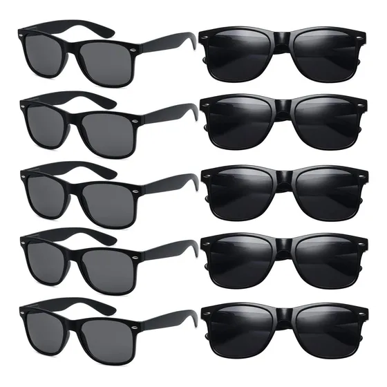 Eyegla Venta Al Por Mayor Gafas De Sol Negras A Granel Para 