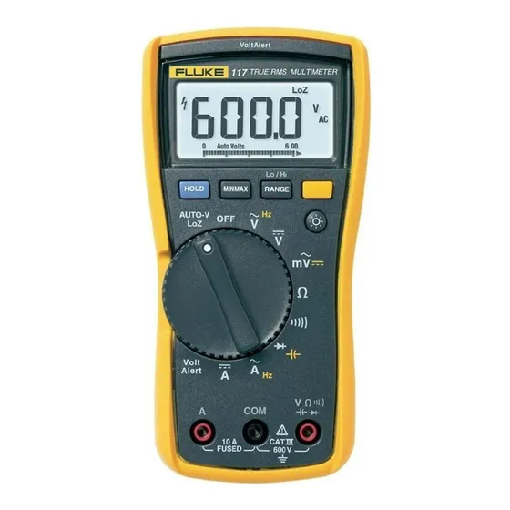 Fluke Multimetro 117 Tester Capacimetro