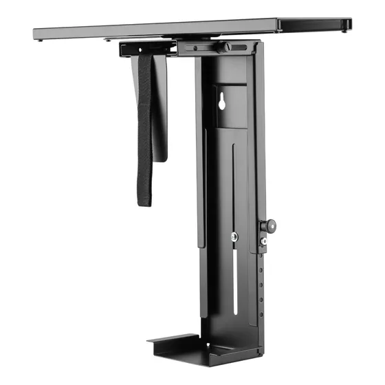 Suporte Gabinete Cpu Pc Gamer Suspenso Giratório Mesa Ctw300