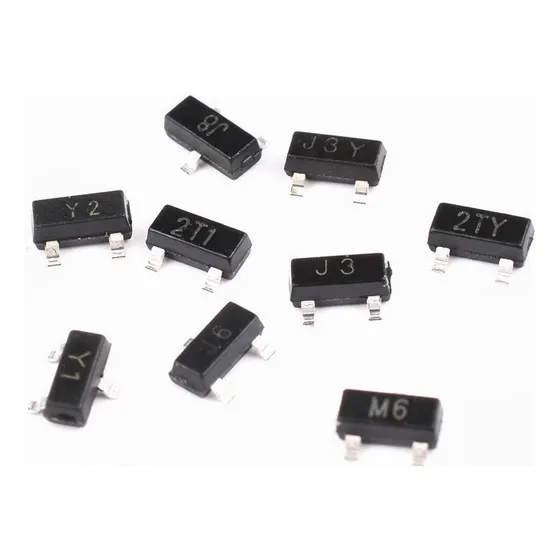 20pcs Transist 10x Ss8050 Y1 + 10x Ss8550 Y2 Smd Sot23 Orig