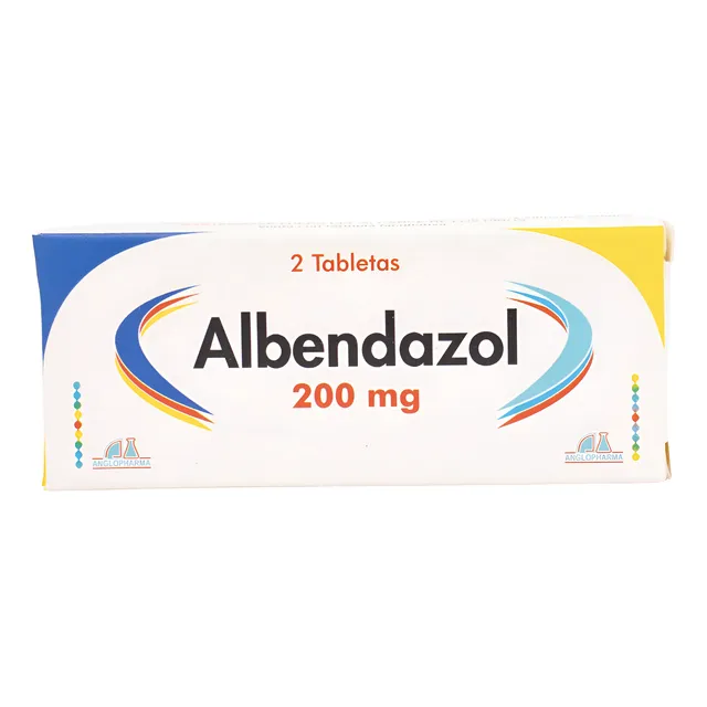 Albendazol 200mg * 4 Tabletas