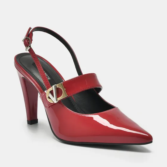 Zapato De Vestir Dama Viamarte Hebilla Calidad Fiesta