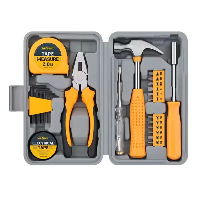 Juego De Herramientas Portatil Caja Por 25pc Kit Completo