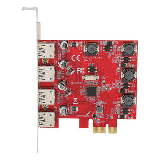 Placa De Expansão Usb 3.0 De 4 Portas Pci Express De 5 Gbps Placa De Expansão Usb 3.0 De 4 Portas Pci Express De 5 Gbps