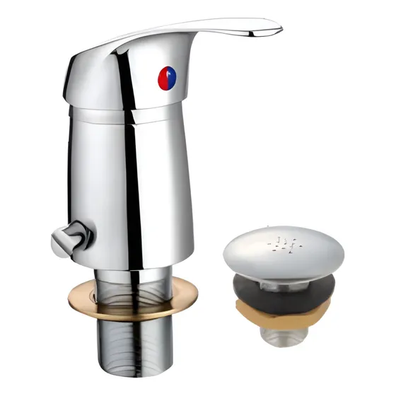 Monocomando Bidet Con Transferencia Bronce 40mm Praga Aqua