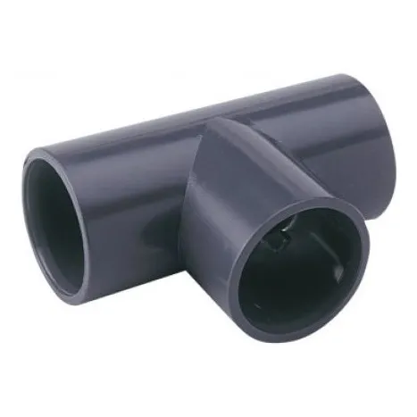 Tee Pvc 3/4 X 1/2 Agua Fria Agua Blanca Tubrica 10 Unidades