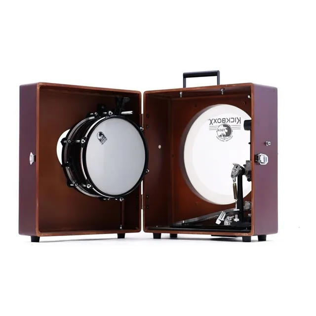Toca Kickboxx Suitcase Travel Portable Practice Drum Set