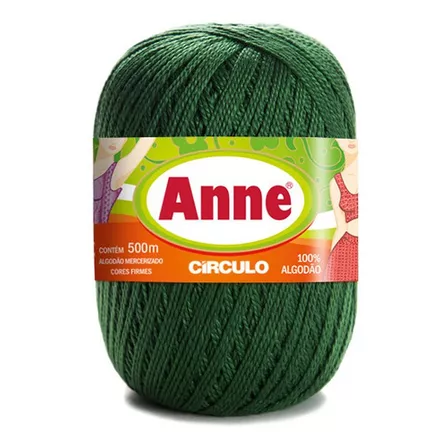 Linha Anne 500 Circulo Cor 5398 - Verde Musgo