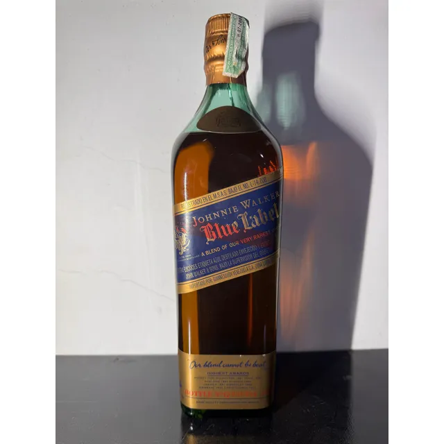 Botella Etiqueta Azul Johnnie Walker Blue Label