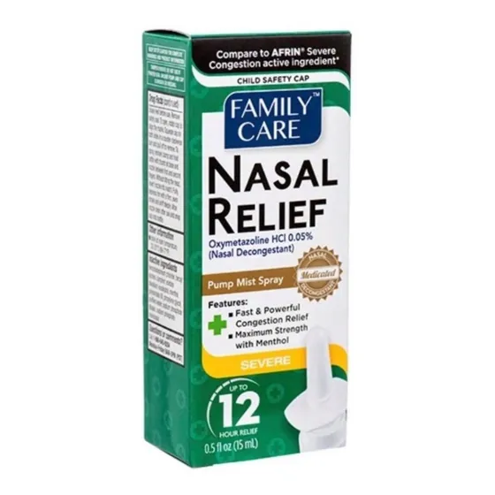 Descongestionante Nasal Family Care En Spray 15ml